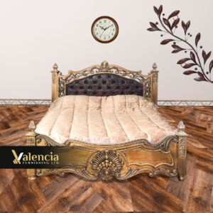 Wooden bed