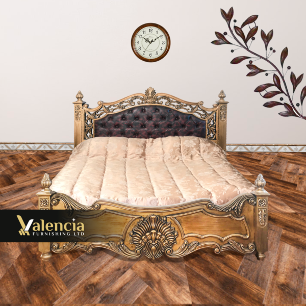 Wooden bed